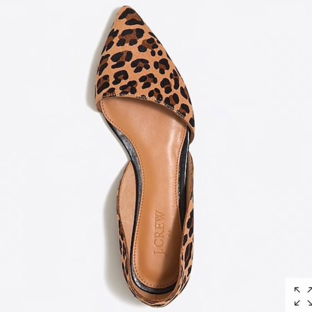 J Crew Cheetah Flats